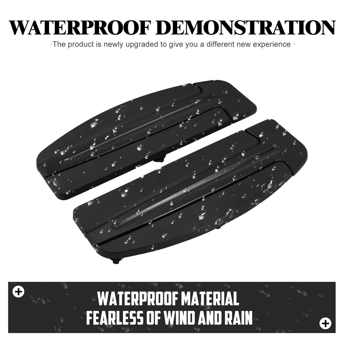 Driver Footboard Floorboard Kit Fit For Harley Touring Street