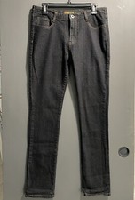 Charlotte Women’s Jeans Size 15/16 W32xL30 Black Stretch Skinny Dark Wash