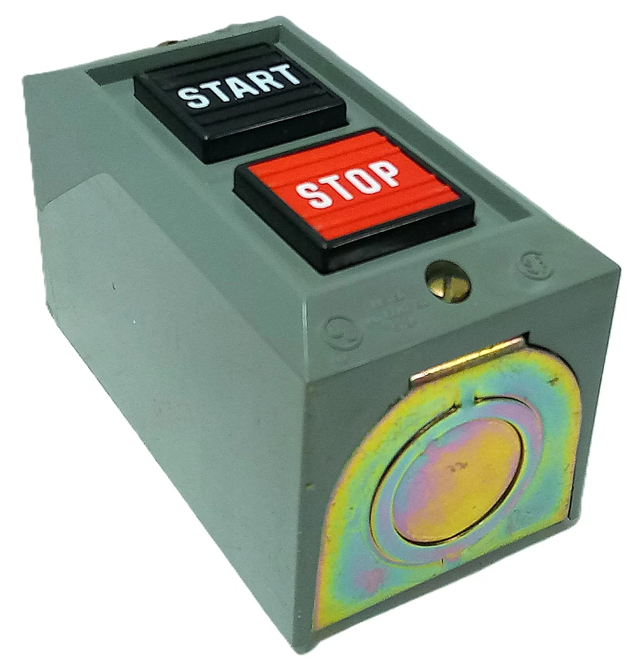 Square D 9001-BG201 600 V 5 A NEMA 1 Start/Stop Momentary Pushbutton Station - Image 2 of 4