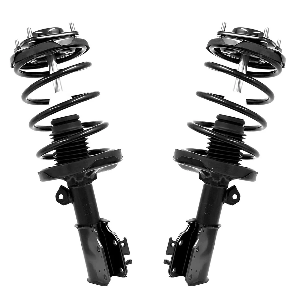 Kit de brazos de control inferiores de puntal delantero con resortes helicoidales de 4 piezas para Mazda Protege Protege5 Foto 3 de 4