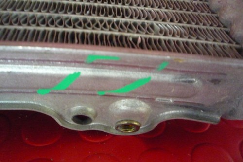 RADIADOR DE AGUA LATERAL SIN TAPÓN KTM 620 EGS LC4 1996 1997 1998 1999 - Imagen 8 de 9