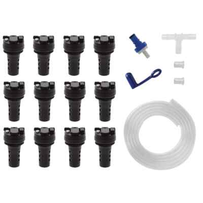 Battery Watering Technologies - 12 cell system with VB-TBU valves