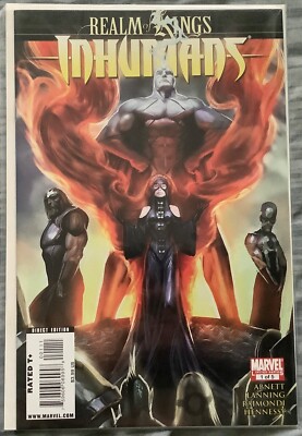 REALM OF KINGS: INHUMANS #1 - COVER A SEIJIC (Marvel, 2010, First Print)