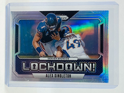 2024 Panini Prizm Alex Singleton Lockdown Silver #5