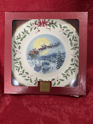 2004 LENOX ANNUAL HOLIDAY COLLECTOR PLATE FOURTEEN IN SERIES