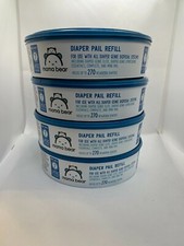 Mama Bear Diaper Pail Refills for Diaper Genie Pails 1080 Count 4 Pack of 270