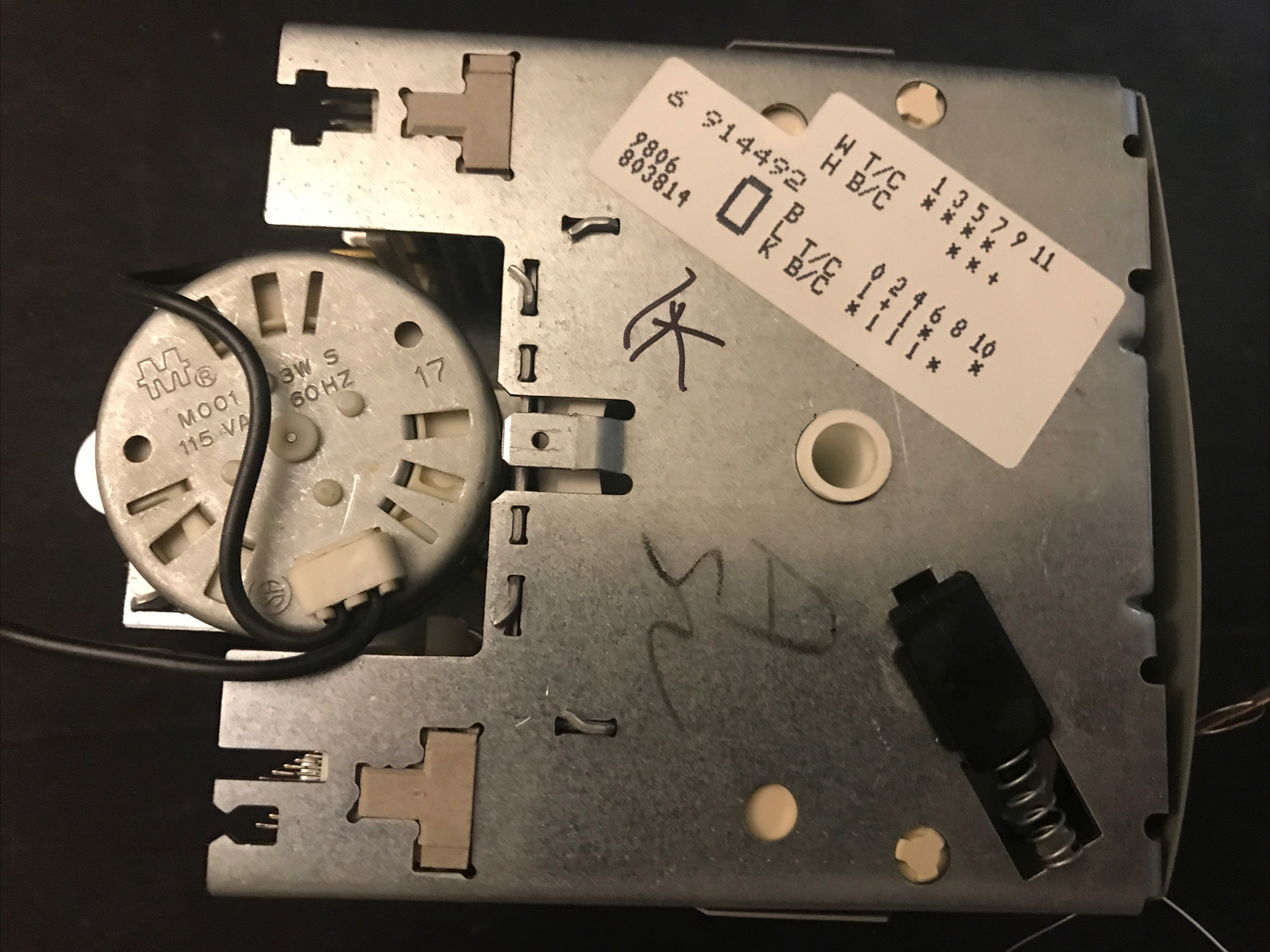 ***Maytag Dishwasher Timer 99001947*** eBay