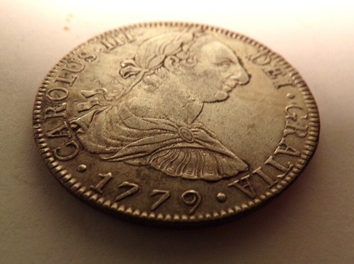 1779 Potsi Bolivia 8 Reales High Grade coin great details