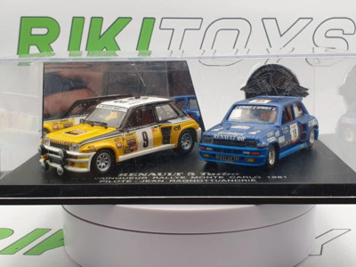 Renault 5 Turbo TDC Gitanes Solido 1/43 mit Box und Turbo RMC 1981 Vitesse