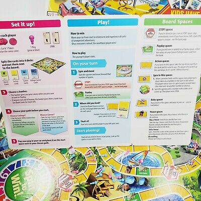 The Game of Life Junior Board Game for Kids Instructions, Rules &  Strategies - Hasbro