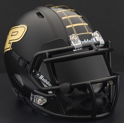 authentic purdue football helmet PURDUE BOILERMAKERS NCAA Riddell SPEED Authentic MINI Football Helmet