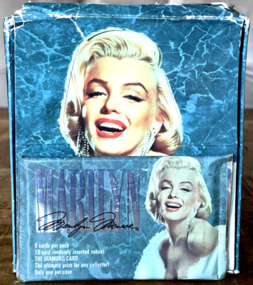 1993 SPORTS TIME MARILYN MONROE (Series 1) PACK 9 Cards DIAMOND CARD   OVP 