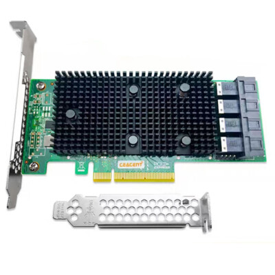 LSI 9400-16i Sata/SAS HBA Controller RAID 12Gbps PCIe 16 Port NVME HDD SAS-3416
