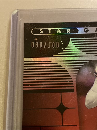 JOSH ALLEN 2020 Absolute Star Gazing Spectrum Red /100 Buffalo Bills #SG-JA SP - 第 2/3 張圖片