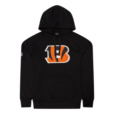 New Era Herren Hoodie NFL Cincinnati Bengals Logo schwarz