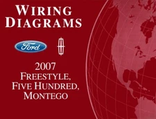 2007 Ford Freestyle, Five Hundred Mercury Montego Wiring Diagrams Schematics 