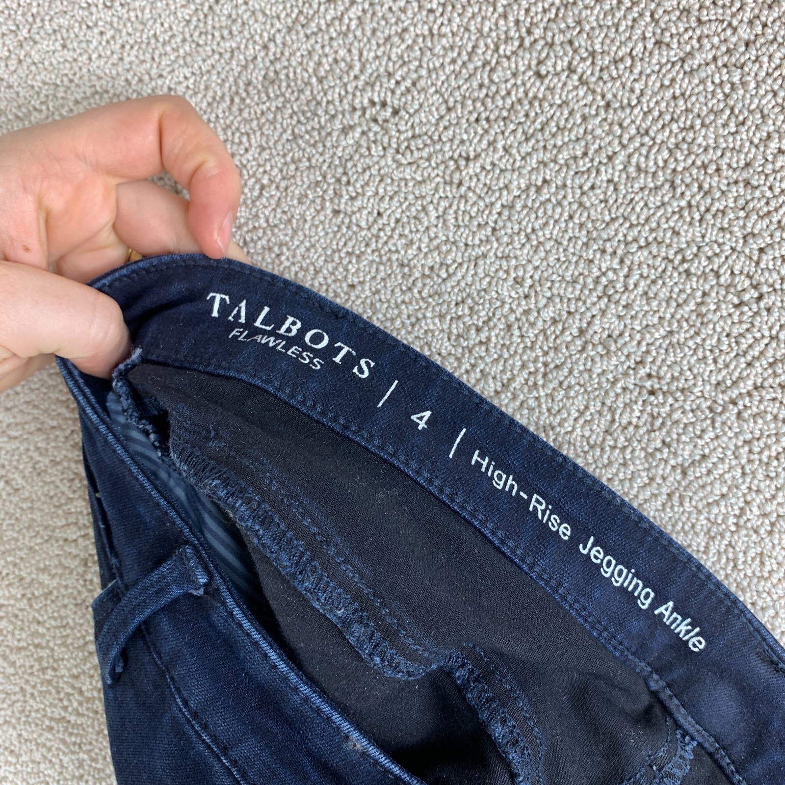 TALBOTS Flawless High Rise Jegging Ankle Jeans Women'… - Gem