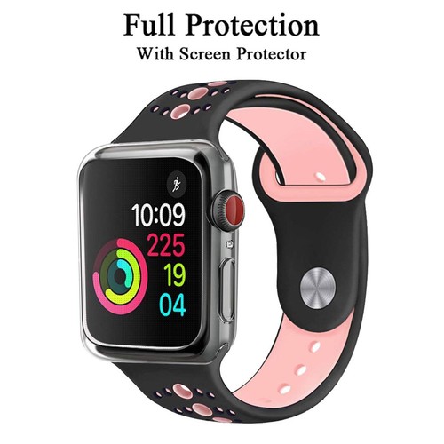 Funda Completa TPU Transparente para Apple Watch 9 8 7 6 5 SE 40/44/41/45/49mm Ultra 2 - Imagen 6 de 16