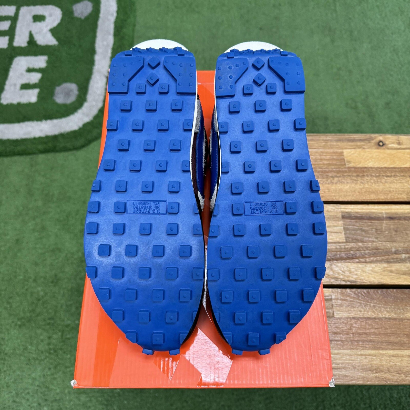 SACAI X NIKE Taglia 10 Nike sacai x Undercover x LDWaffle Night Maroon Team Royal