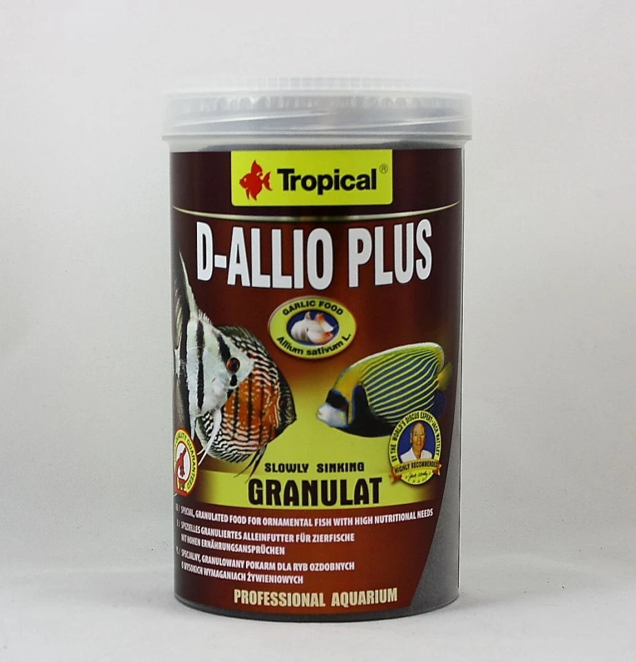 D-Allio Plus Tropical 1000ml Granulat Futter für Süß- und Meerwasser 19,99€/L