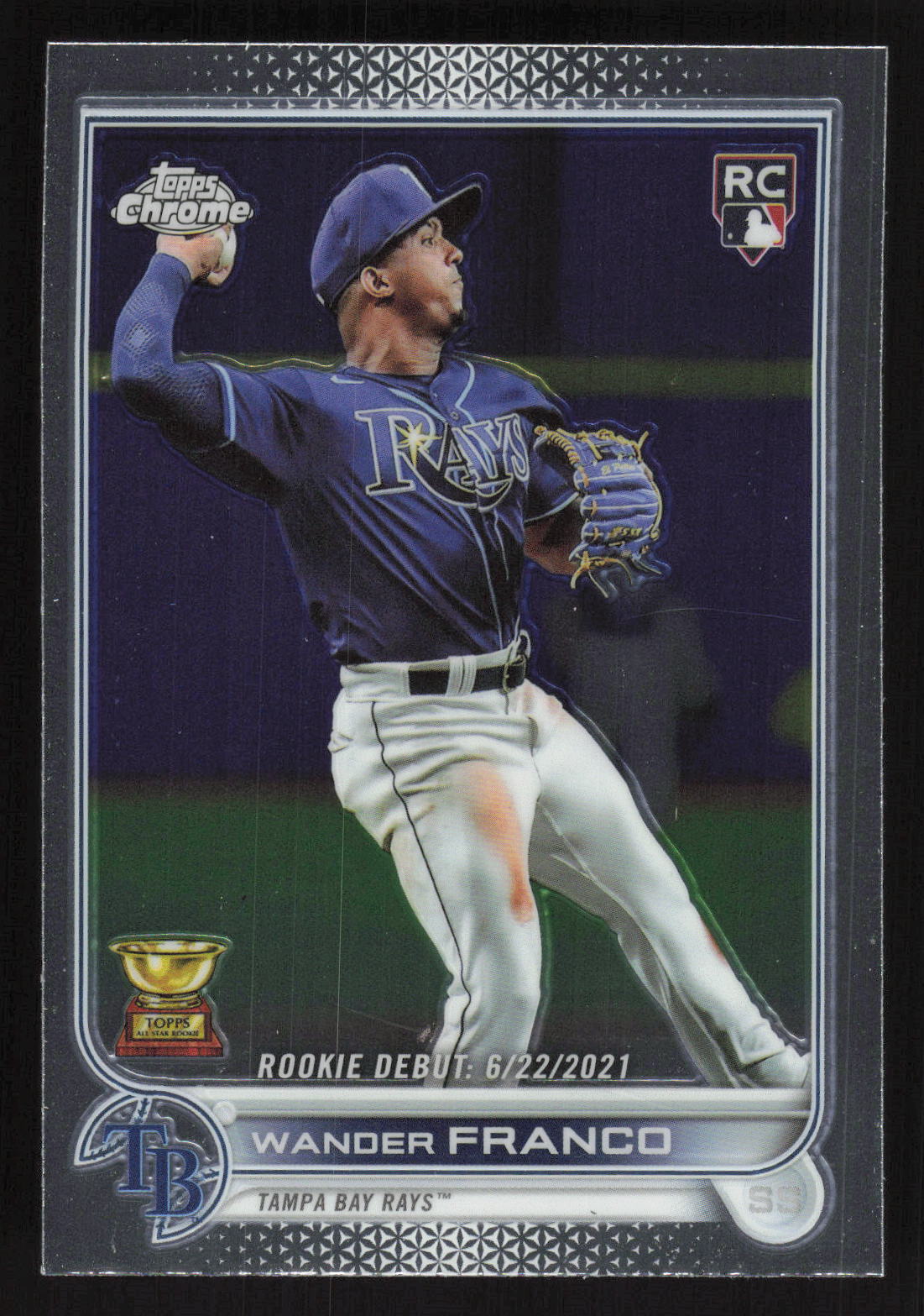 2022 Topps Chrome Update #USC200 Wander Franco Card TCCCX