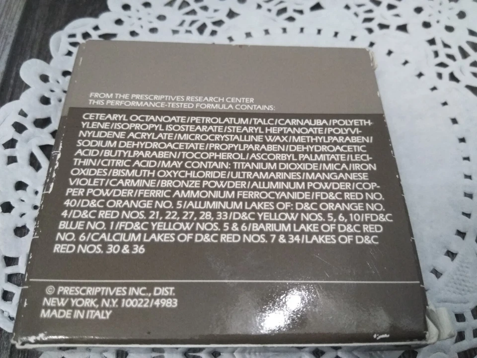 VTG. PRESCRIPTIVES CREAM-ON CheekColor blush IN THE NUDE 06 - .07oz /2g (NOS) - Image 2 of 4
