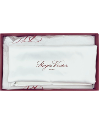 Boîte à Chaussures Roger Vivier Neuve - Emballage Luxe Noir Pour Collectionneuse Ou Cadeau