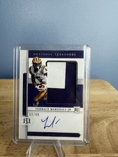 2021 National Treasures Terrace Marshall Jr RPA /99 LSU ROOKIE RC