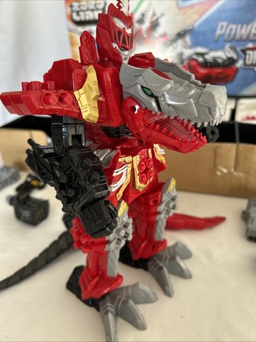 Power Rangers Dino Fury Zord Link Combining Megazord INCOMPLETE WITH Broken Stud - Picture 5 of 14