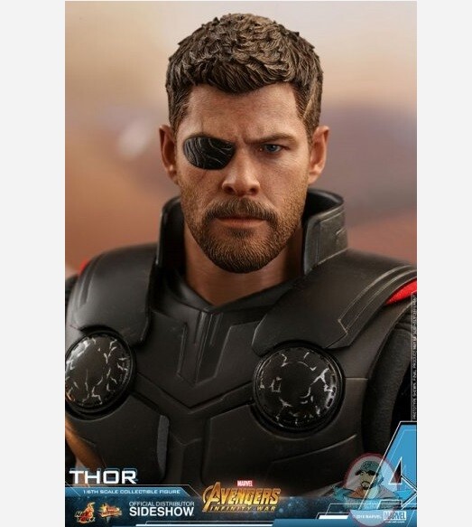 1/6 Scale Avengers Infinity War: Thor Movie Masterpiece Figure Hot