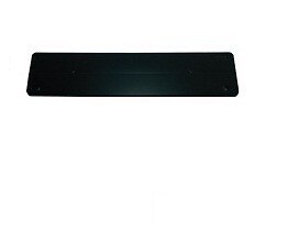 Portatarga paraurti anteriore per mercedes classe e w211 2002 al 2006 elegance