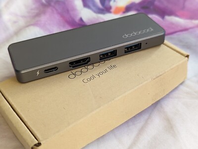 Dodocool DC69GY 7-in-2 Multifunktions Multiport USB-C Hub für Macbook