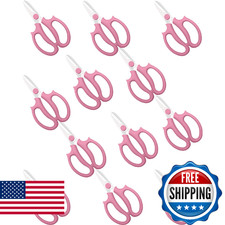 Pink Flower Scissors, Thickened Stainless Steel Floral Pruning Snips   Sharp Gar