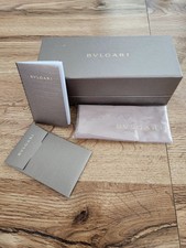 BVLGARI Golden Brown Eyeglasses Gift Box with Cloth  COA