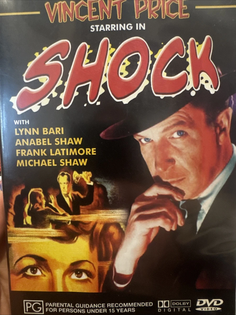 Halloween Sale 👻 Shock (DVD 1946) Thriller Vincent Price In Brand New Condition