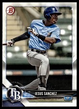 2018 Bowman Draft Jesus Sanchez Tampa Bay Rays #BD-180