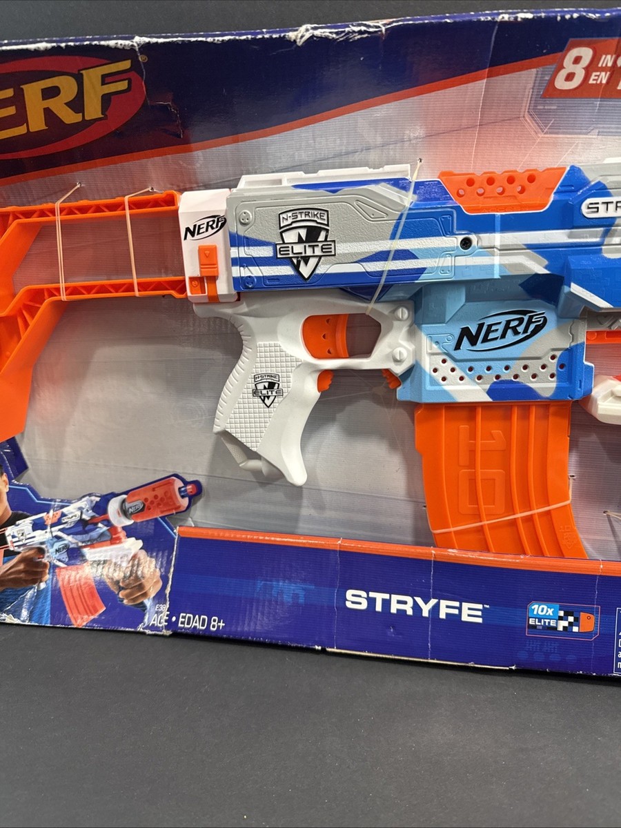 Nerf N-Strike Elite Stryfe Battle Camo Motorized Semi-Auto 8 In 1