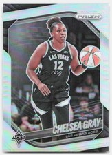 2025 Panini Prizm WNBA #111 Chelsea Gray Silver Prizms Las Vegas Aces