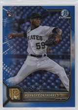 2022 Bowman Chrome Blue Refractor 24/150 Roansy Contreras #99 2a9