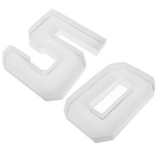 2 Pcs Number Box for Cardboard Candy Boxes Fillable Treat Containers