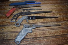 METAL SAW HAND TOOL HACKSAW BLADE HOLDER KEYHOLE SAW POCKET TOOLS 6PC LOT CUT