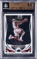2004-05 TOPPS CHROME #23 LEBRON JAMES BGS 9.5