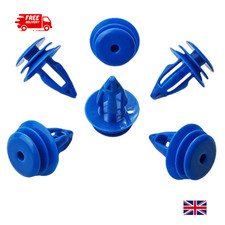 20x&nbsp;Clips For Land Rover Range Evoque Trim Front/Rear Wheel Arch Blue Plastic