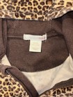 Vintage y2k H&M Leopard Print 2-Piece Hooded Zip Hoodie & Pants Set 18-24 Months — photo 4
