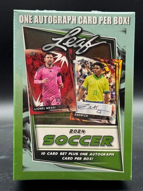 2024 LEAF SOCCER BLASTER BOX (1 AUTO PER BOX)