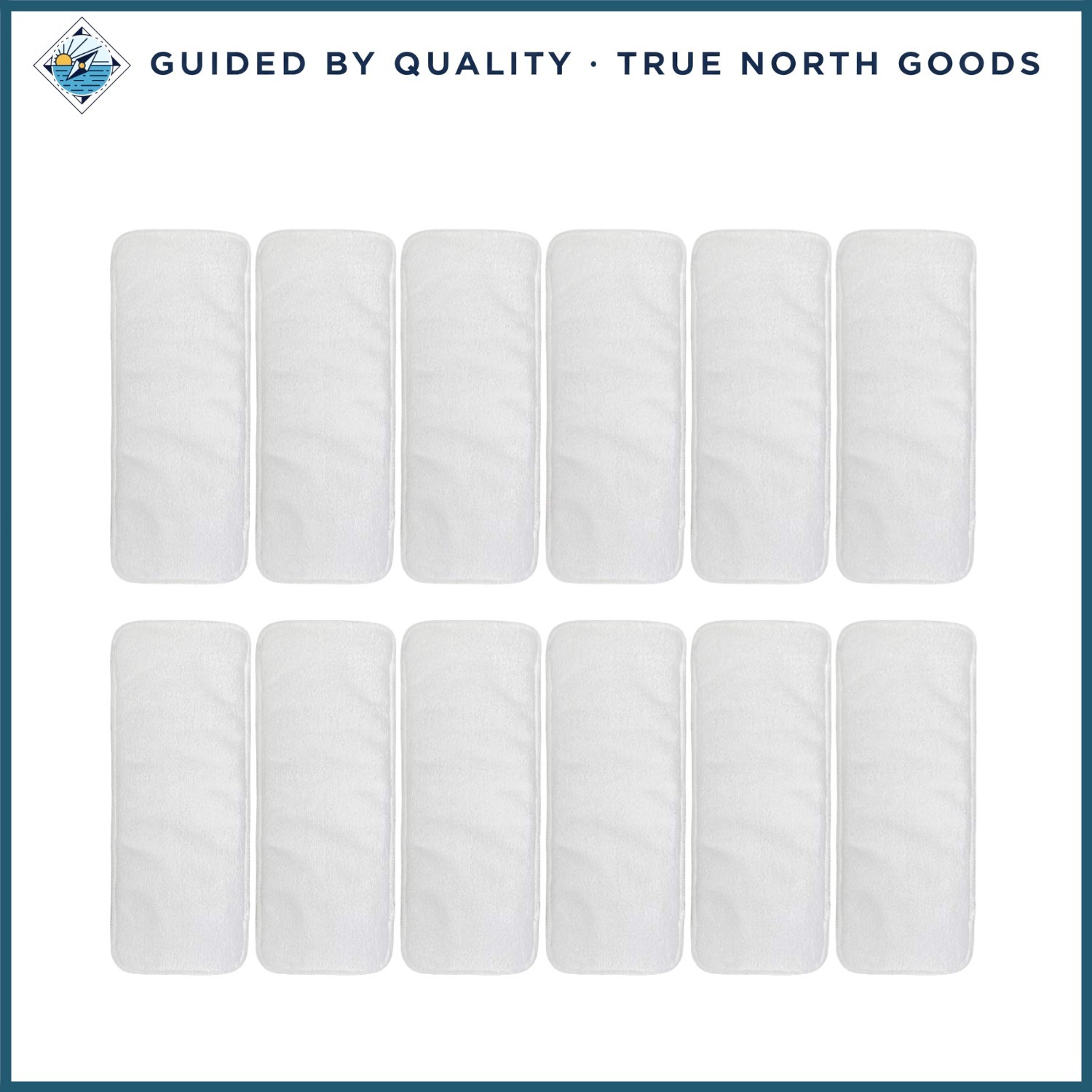 Inserts, 12 Pcs Microfiber Liners For All-in-one Diapers