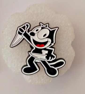 FELIX THE CAT-ENAMEL-PIN-2 OR MORE PINS $5.49 SHIPPING-SPEND $20 SHIPPIN IS FREE