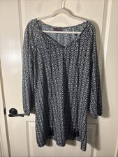 Rock & Roll Cowgirl Dress Women Size Large Casual Boho Western Festival