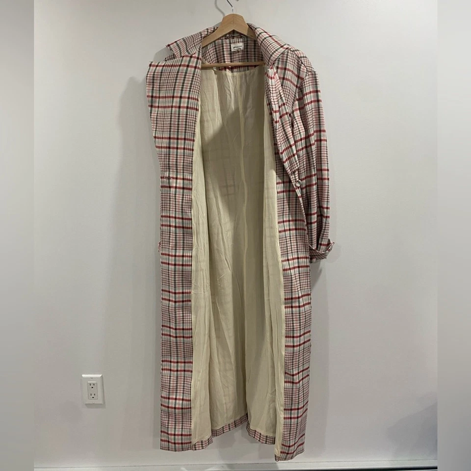 Trench coat feminino Song of Style ginny xadrez vários tamanhos pequeno - Imagem 4 de 4