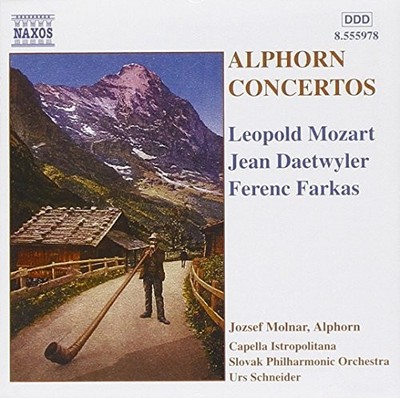 Alphorn Concertos (Molnar) (CD) Album